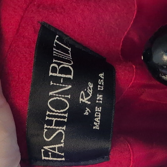 Fashion-Built by Rice Wool Cape Trench Coat - Picture 6 of 8